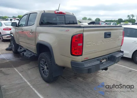 2022 Chevrolet Colorado 4Wd Short Box Zr2 z USA, uszkodzony, nr VIN 1GCGTEEN7N1271260